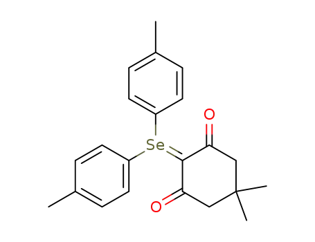 2-(Di-p-tolyl-λ4-selanylidene)-5,5-dimethyl-cyclohexane-1,3-dione