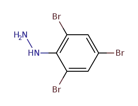 Molecular Structure of 52722-79-9 ((2,4,6-tribromophenyl)hydrazine)
