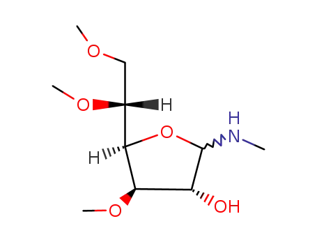 1-N-methyl-3,5,6-tri-O-methyl-α,β-D-glucofuranosylamine