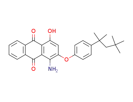 1-amino-4-hydroxy-2-[4-(1,1,3,3-tetramethyl-butyl)-phenoxy]anthraquinone