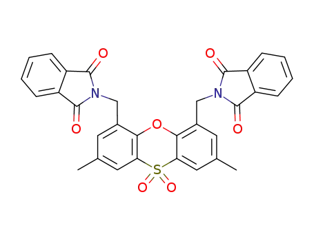 2,8-dimethyl-4,6-bis(phthalimidomethyl)-phenoxathiin-10,10-dioxide