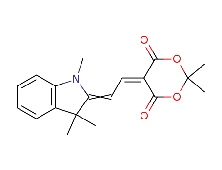 2,2-Dimethyl-5-{2-[1,3,3-trimethyl-1,3-dihydro-indol-(2E)-ylidene]-ethylidene}-[1,3]dioxane-4,6-dione