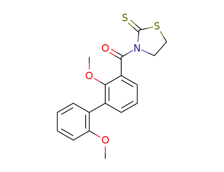 3-(2,2'-dimethoxybiphenyl)-3-carbonyl-1,3-thiazolidine-2-thione