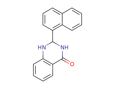 4(1H)-Quinazolinone,2,3-dihydro-2-(1-naphthalenyl)-