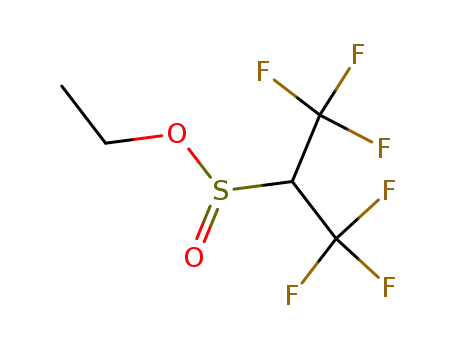 2,2,2-Trifluor-1-trifluormethylethansulfinsaeure-ethylester