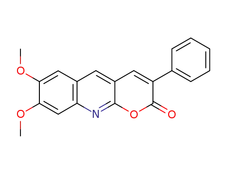 6,7-Dimethoxy-3-phenyl-1-oxa-9-aza-anthracen-2-one