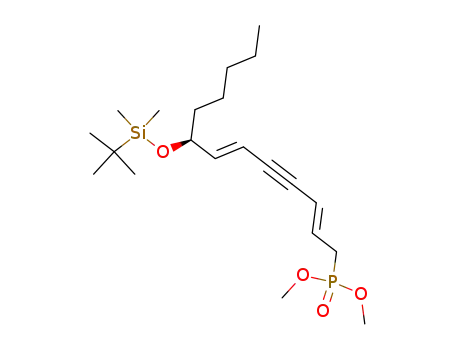 [(2E,6E)-(S)-8-(tert-Butyl-dimethyl-silanyloxy)-trideca-2,6-dien-4-ynyl]-phosphonic acid dimethyl ester