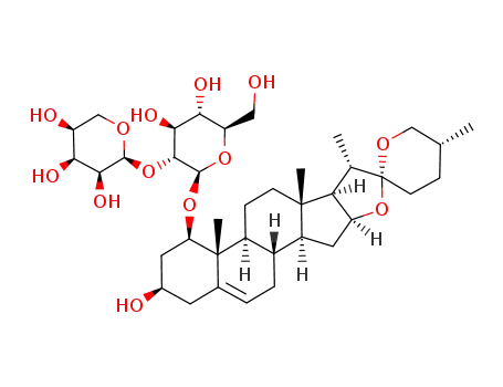 ruscogenin 1-O-α-L-arabinopyranosyl-(1-2)-β-D-glucopyranoside