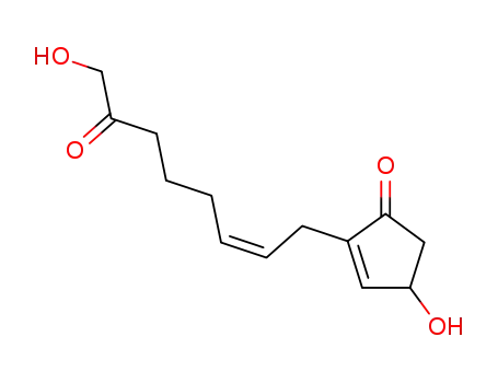 4-Hydroxy-2-((Z)-8-hydroxy-7-oxo-oct-2-enyl)-cyclopent-2-enone
