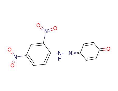 Molecular Structure of 16081-15-5 (1,4-BENZOQUINONE-DNPH (MONO))