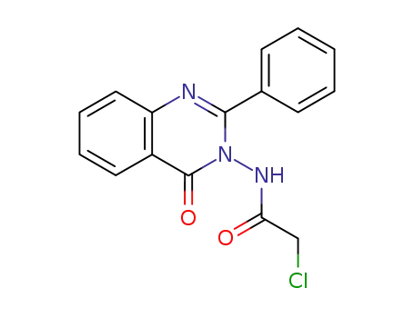 N-(2-phenyl-3,4-dihydro-4-oxoquinazolin-3-yl)chloroacetamide