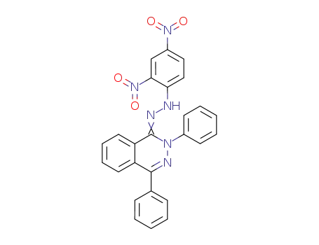 1-(2,4-dinitrophenylhydrazono)-2-phenyl-4-phenyl-1,2-dihydrophthalazine