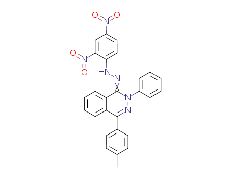1-(2,4-dinitrophenylhydrazono)-2-phenyl-4-tolyl-1,2-dihydrophthalazine