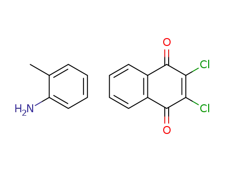 2,3-Dichloro-[1,4]naphthoquinone; compound with o-tolylamine