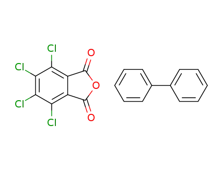 4,5,6,7-Tetrachloro-isobenzofuran-1,3-dione; compound with biphenyl