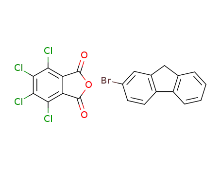 4,5,6,7-Tetrachloro-isobenzofuran-1,3-dione; compound with 2-bromo-9H-fluorene