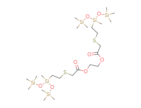 1,14-bis(1,1,1,3,5,5,5-heptamethyltrisiloxy)-6,9-dioxa-3,12-dithiatetradecane-5,10-dione