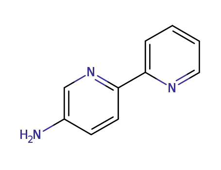 Molecular Structure of 160539-04-8 ([2,2'-Bipyridin]-5-amine)