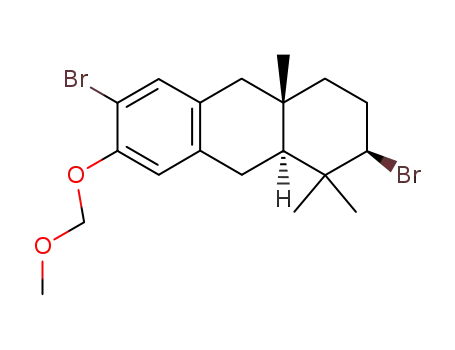 (2R,4aS,9aS)-2,6-Dibromo-7-methoxymethoxy-1,1,4a-trimethyl-1,2,3,4,4a,9,9a,10-octahydro-anthracene