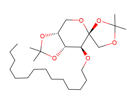 3-O-Tetradecyl-1,2:4,5-di-O-isopropylidene-β-D-fructopyranose
