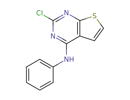 2-Chloro-4-(phenylamino)thieno[2,3-d]pyrimidine