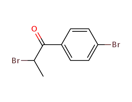 Molecular Structure of 38786-67-3 (2,4'-DIBROMOPROPIOPHENONE)