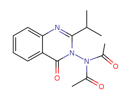 N-ACETYL-N-(2-ISOPROPYL-4-OXO-3(4H)-QUIN -AZOLINYL)ACETAMIDE