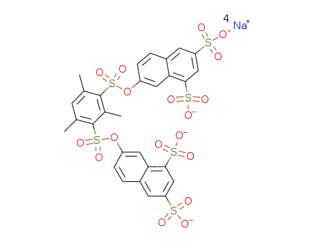 tetrasodium 7,7'-[2,4-mesitylenediylbis(sulfonyloxy)]bis(1,3-naphthalenedisulfonate)