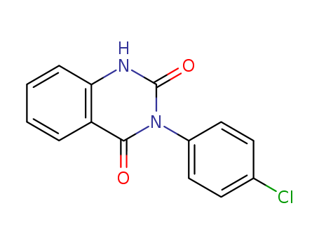 2,4(1H,3H)-Quinazolinedione, 3-(4-chlorophenyl)-