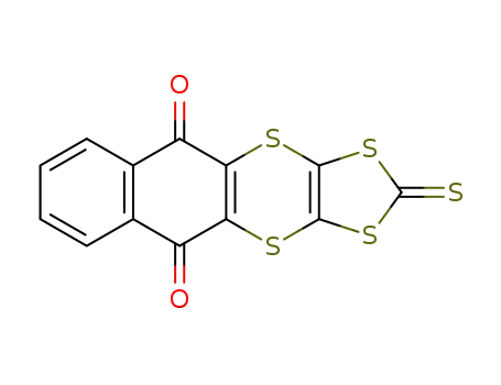 2-Thioxo-1,3,4,11-tetrathia-cyclopenta[b]anthracene-5,10-dione