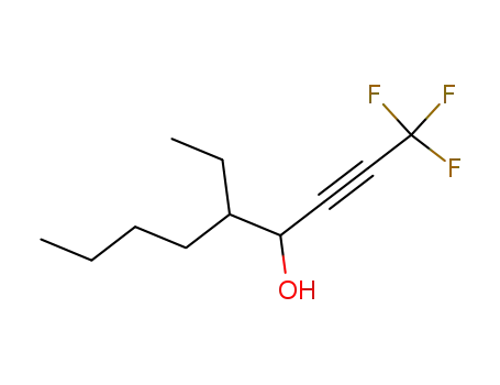 5-Ethyl-1,1,1-trifluoronon-2-yn-4-ol