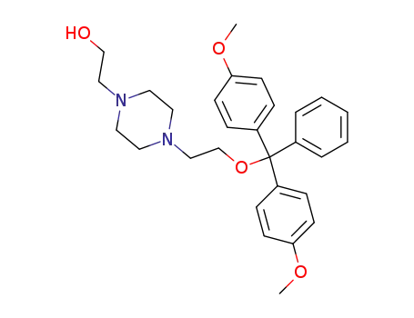 2-(4-{2-[Bis-(4-methoxy-phenyl)-phenyl-methoxy]-ethyl}-piperazin-1-yl)-ethanol