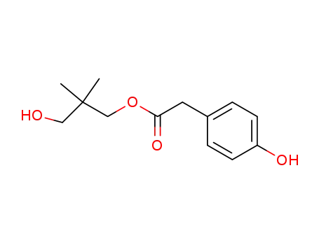 2,2-dimethyl-3-hydroxypropyl (4-hydroxyphenyl acetate)