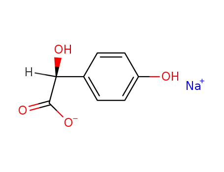 Sodium; (S)-hydroxy-(4-hydroxy-phenyl)-acetate