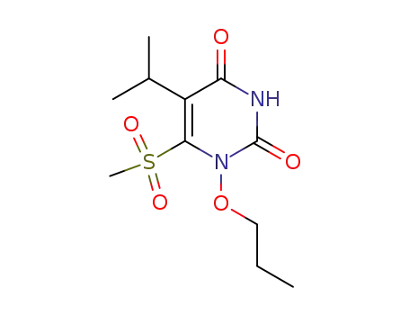 5-Isopropyl-6-methanesulfonyl-1-propoxy-1H-pyrimidine-2,4-dione