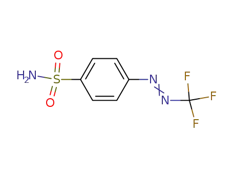 4-(Trifluoromethyl-azo)-benzenesulfonamide