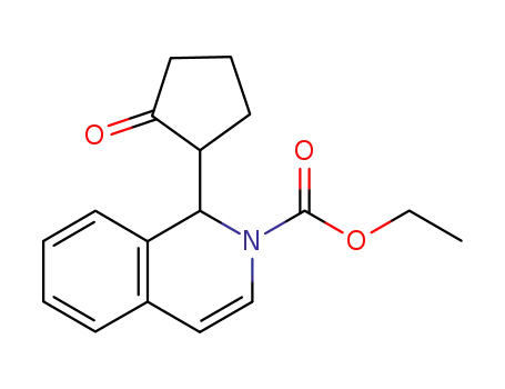 ethyl 1-(2-oxocyclopentyl)-1,2-dihydro-2-isoquinolinecarboxylate