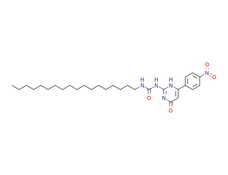 1-[6-(4-Nitro-phenyl)-4-oxo-1,4-dihydro-pyrimidin-2-yl]-3-octadecyl-urea
