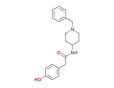 N-(1-benzylpiperidin-4-yl)-2-(4-hydroxyphenyl)-acetamide