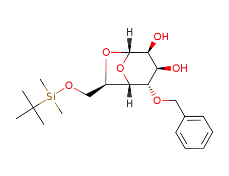 (1S,2S,3R,4S,5S,7R)-2-Benzyloxy-7-(tert-butyl-dimethyl-silanyloxymethyl)-6,8-dioxa-bicyclo[3.2.1]octane-3,4-diol