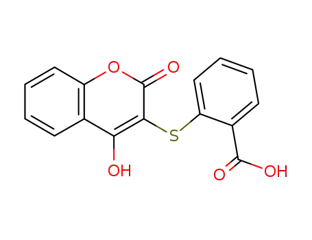 3-(2-carboxyphenylthio)-4-hydroxy-coumarin