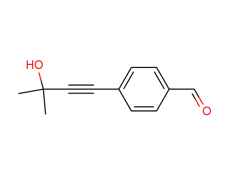 4-(3-hydroxy-3-methylbut-1-ynyl)benzaldehyde