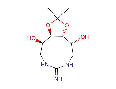 (5R,6R,7R,8R)-5,6,7,8-tetrahydroxy-6,7-O-methylethylidene-2-imino-1,3-diazonane
