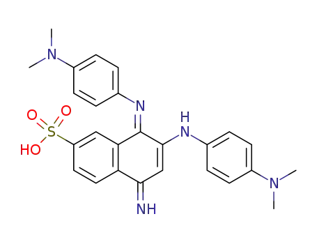 acide 7-[(N,N-dimethyl-p-aminophenyl)amino]-8-[(N,N-dimethyl-p-aminophenyl)imino]-5-iminonaphthalene-2-sulfonique