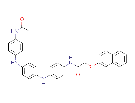 2-[[[4-[4-(4-acetylaminoanilino)anilino]phenyl]carbamoyl]methoxy]naphthalene