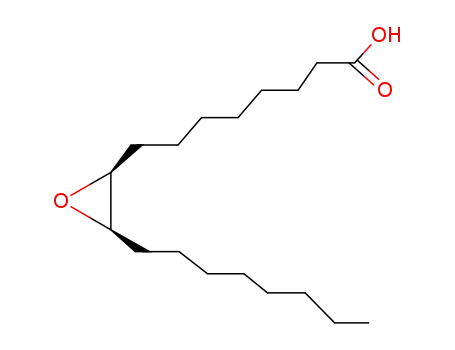 Molecular Structure of 24560-98-3 (CIS-9,10-EPOXYSTEARIC ACID)