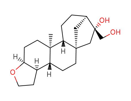 (3aR)-7t-Hydroxymethyl-10b-methyl-(3ar,3bt,10at,10bc,12ac)-hexadecahydro-5ac,8c-methano-cyclohepta[5,6]naphtho[2,1-b]furan-7c-ol