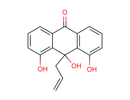 9-[1-(prop-2-enyl)]-1,8,9-trihydroxy-10(9H)-anthracenone