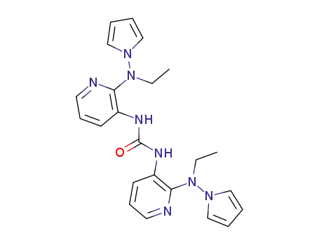 N,N'-bis[[N-ethyl-N-(pyrrol-1-yl)]-2-amino-pyridin-3-yl]urea[1,2-b][1,2,5]benzotriazepin-11-one