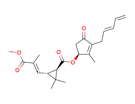 (1S)-2-methyl-4-oxo-3-((E)-penta-2,4-dien-1-yl)cyclopent-2-en-1-yl (1R,3R)-3-((E)-3-methoxy-2-methyl-3-oxoprop-1-en-1-yl)-2,2-dimethylcyclopropane-1-carboxylate
